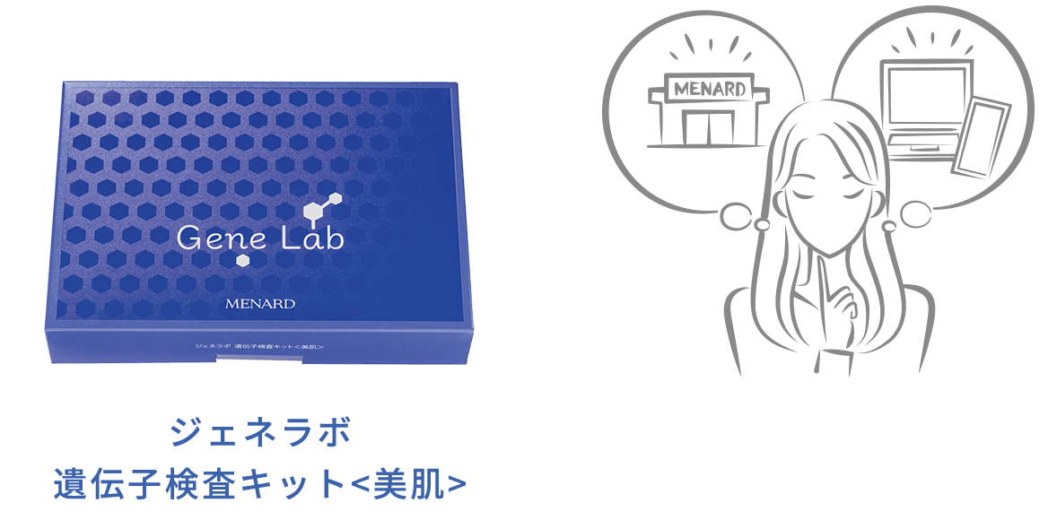 ジェネラボ 遺伝子検査キット＜美肌＞