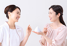 お手入れ方法のアドバイス イメージ写真