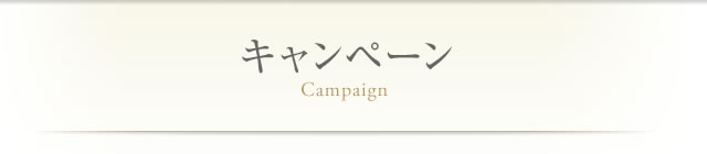 キャンペーン Campaign