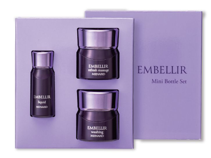エンベリエ ミニボトル3点セット ウオッシング 15g リフレッシュ  マッサージ 15g リクイド 15mL